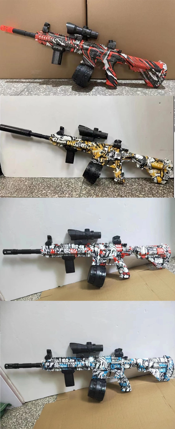 M416 Dg New Version 50000 Balls Gel Blaster Gun Electric Gel Splatter