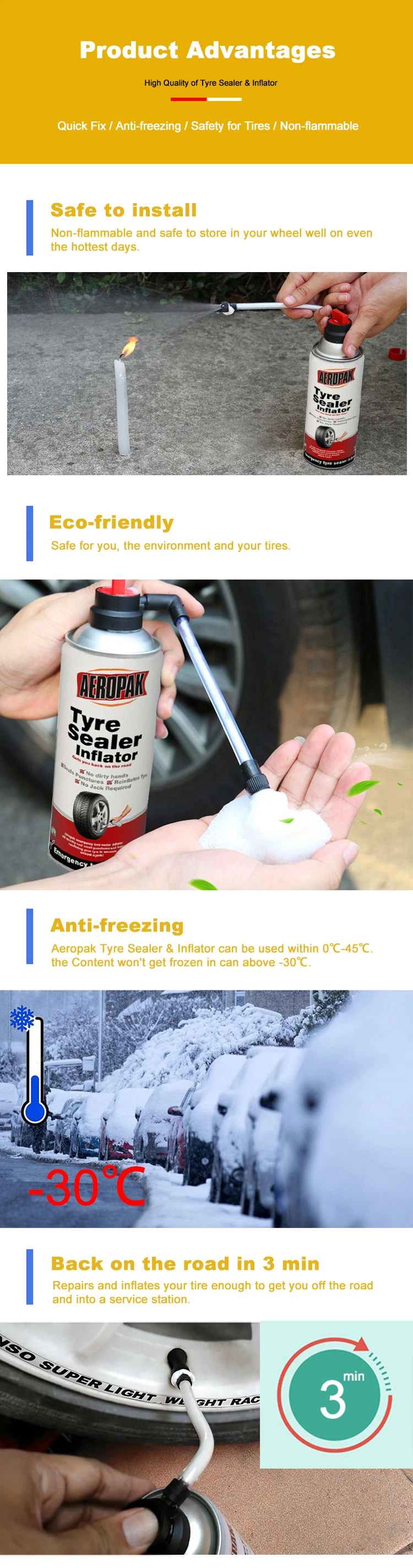 Hot Sales Tyre Sealer&Inflator