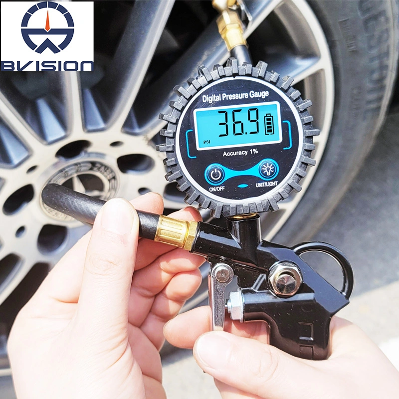 Pdg6 Heavy Duty Digital Tire Inflator with Digital Pressure Gauge 1% Accuracy